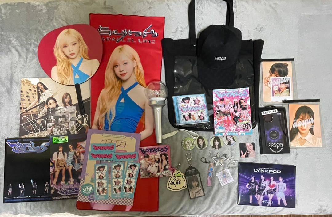 最終値下げ❣️レアaespaグッズset