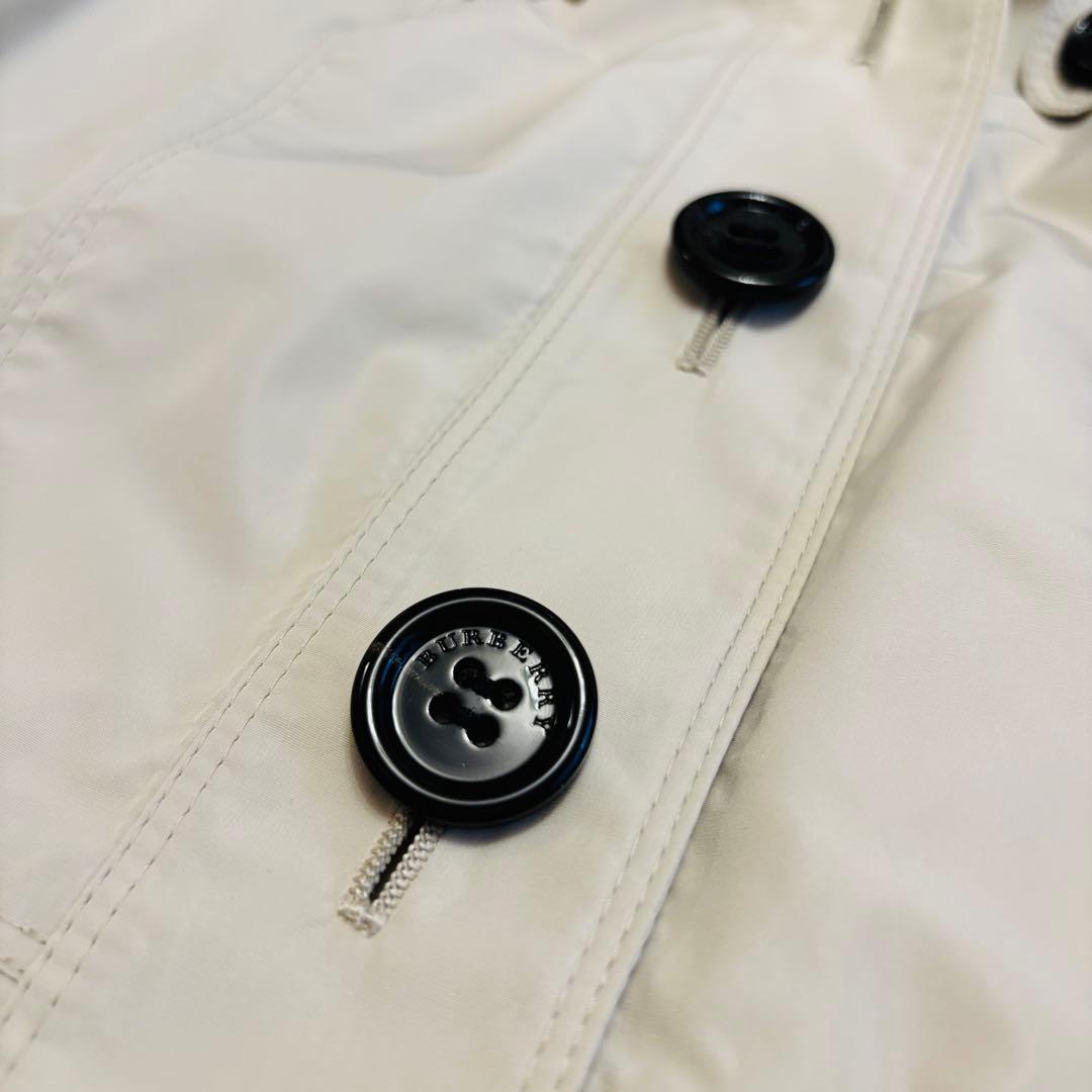 美品【バーバリーロンドン✴︎トレンチコート】40ビートチェック✴︎撥水素材✴︎艶とハリ