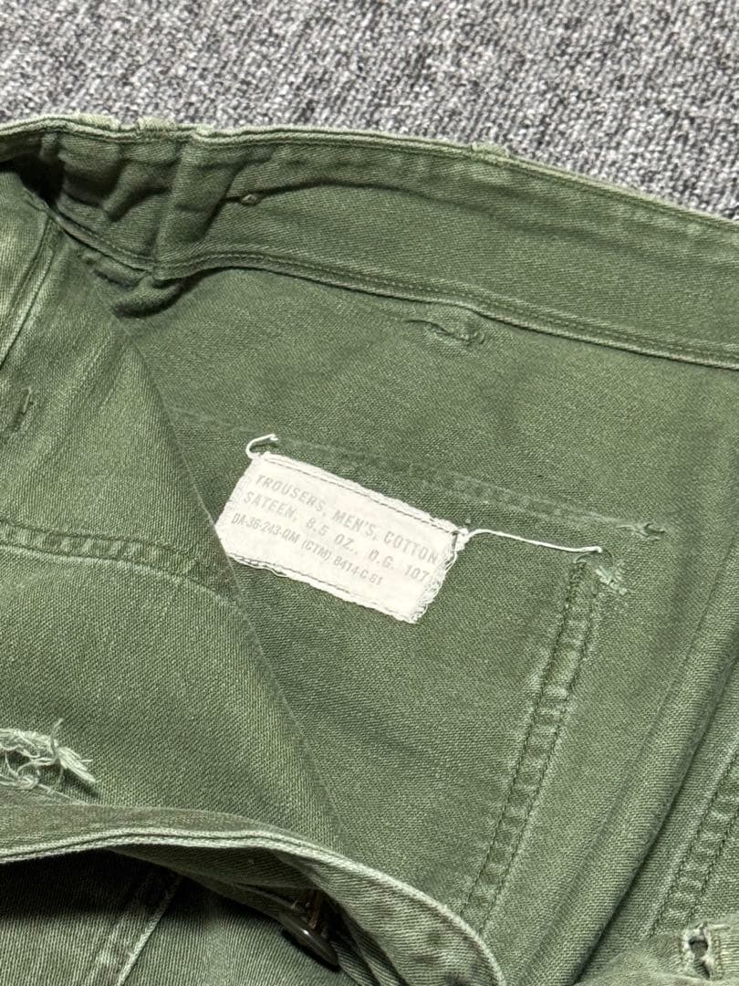 【希少】US ARMY 1963s ベイカーパンツ USA製MEDIUM