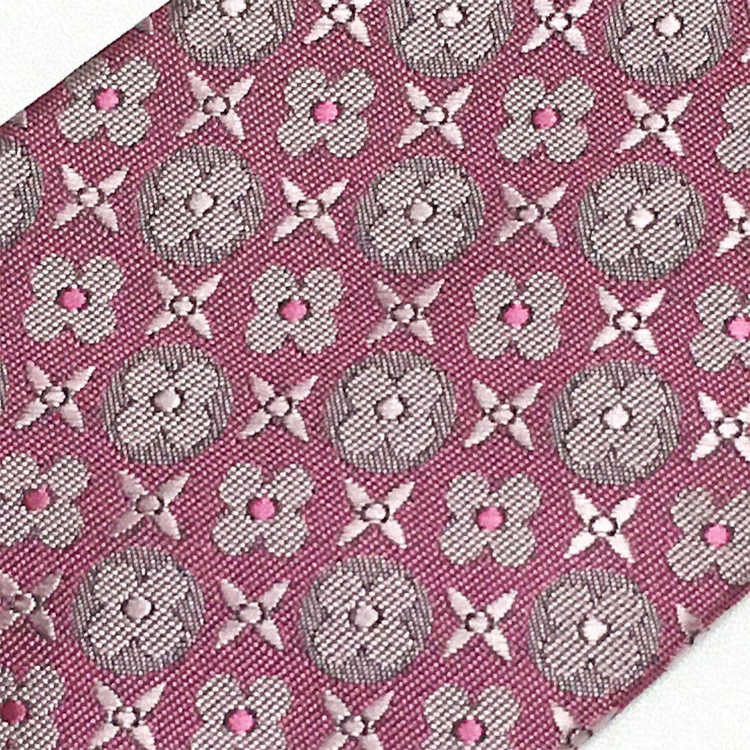 未使用級 ルイヴィトン Louis Vuitton ネクタイ 花柄