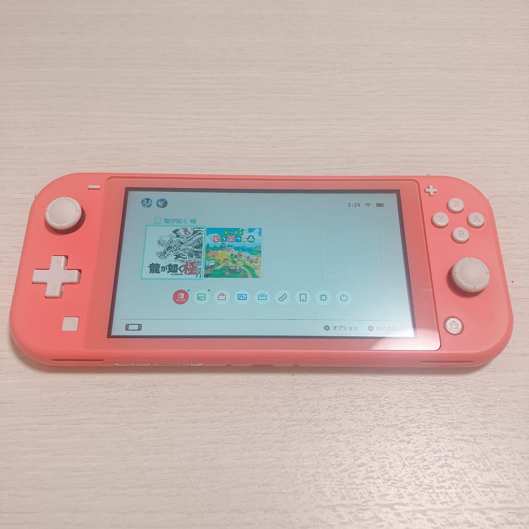 Nintendo Switch Lite コーラルピンク SDカード付き