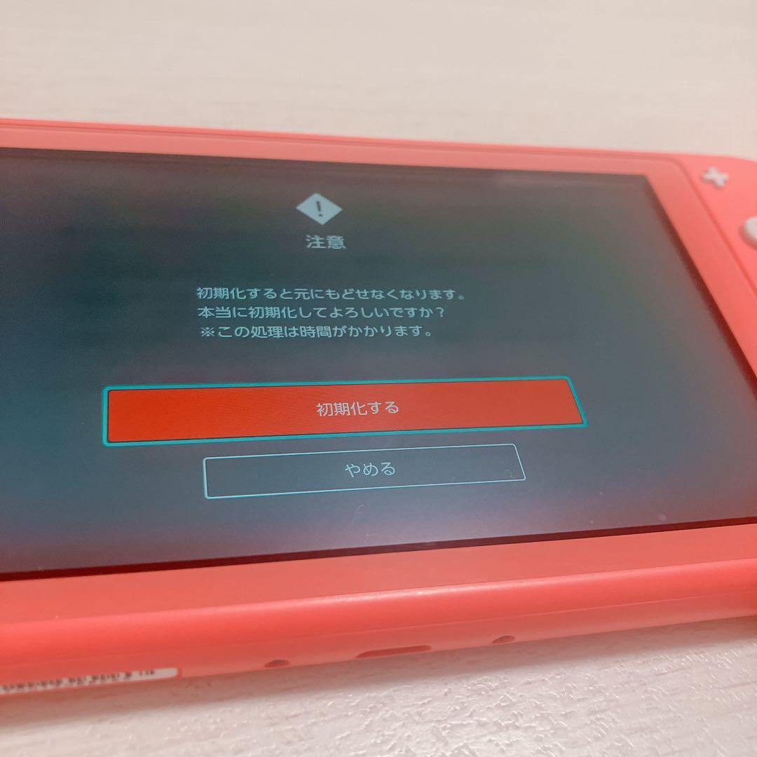 Nintendo Switch Lite コーラルピンク SDカード付き