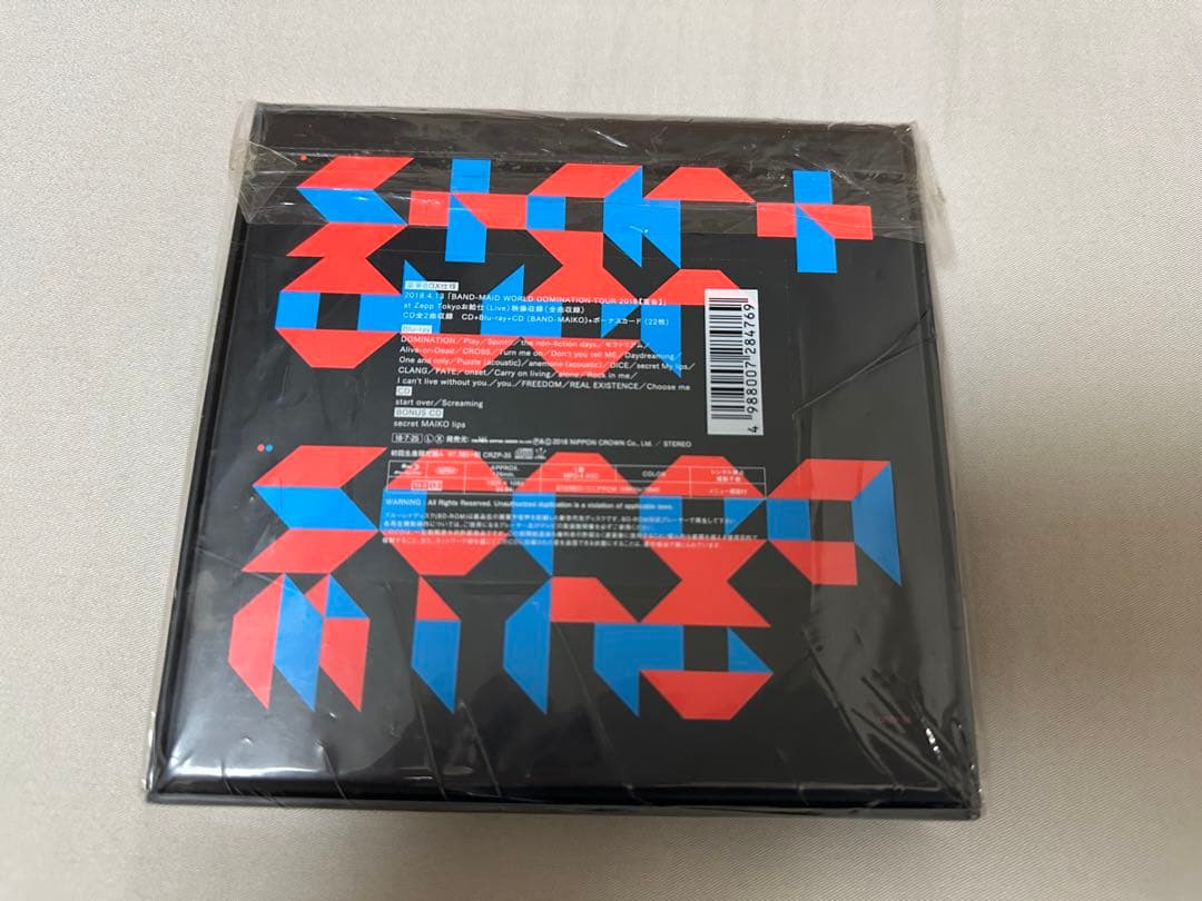 BAND-MAID start over 初回生産限定盤A CD Blu-ray