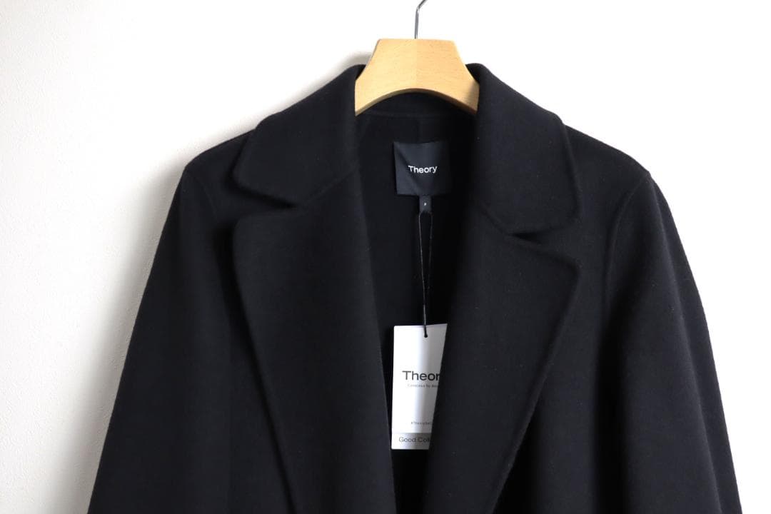 Theory 24AW　New Divide ジャケット コート 黒　P