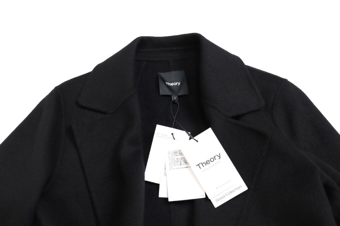 Theory 24AW　New Divide ジャケット コート 黒　P