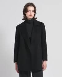 Theory 24AW　New Divide ジャケット コート 黒　P