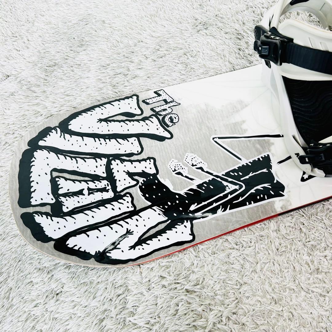 【初心者おすすめ】サロモン Villain スノーボード セット 150cm M