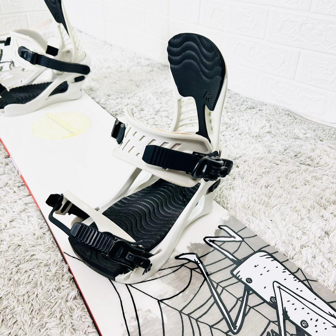 【初心者おすすめ】サロモン Villain スノーボード セット 150cm M