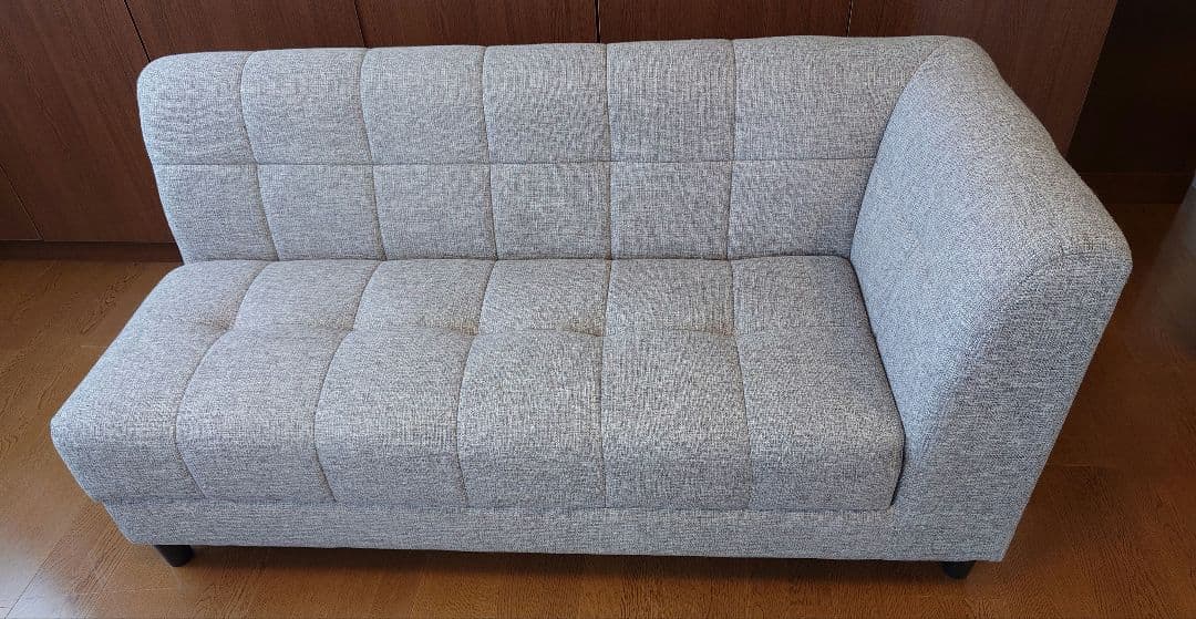 ニトリ　ボックスピュール　収納付きカウチソファー