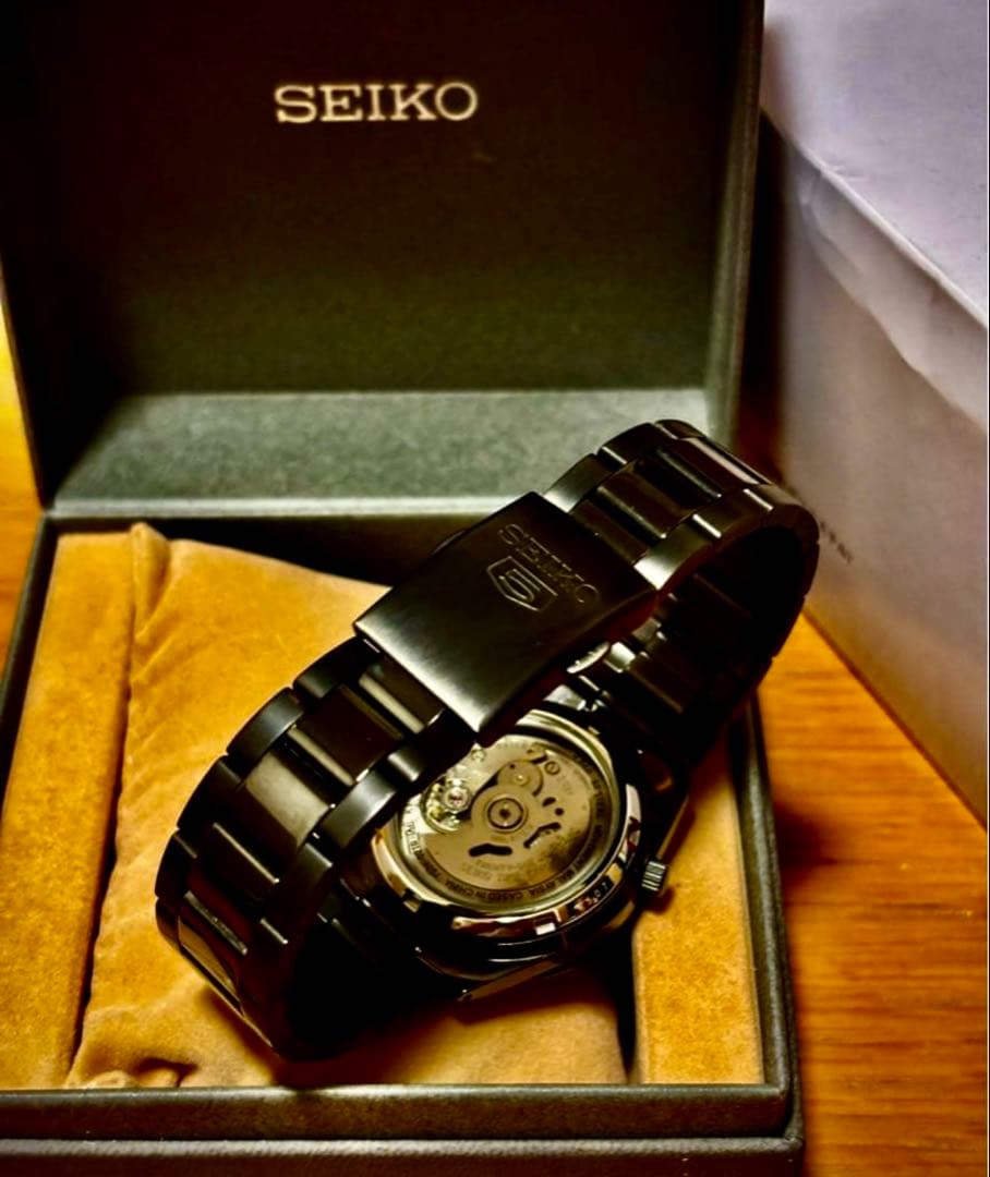 SEIKO 自動巻き腕時計 水30m防水