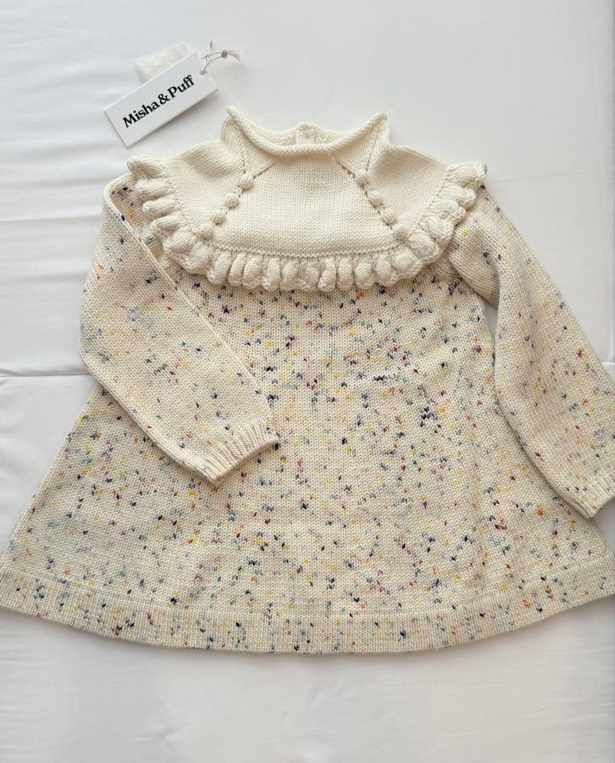ワンピース misha&puff Ruffle Tunic Dress Confetti 4