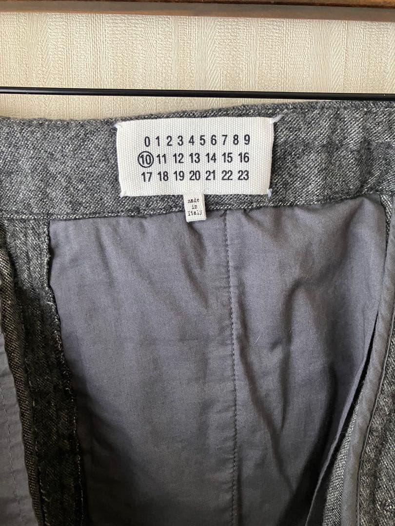12aw Maison Martin Margiela ウールスラックス 46