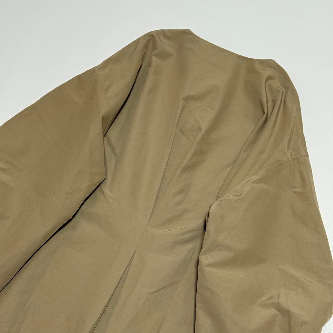 ルフィル ナイロンコットンクロスノーカラーコート 近年 スプリングコート