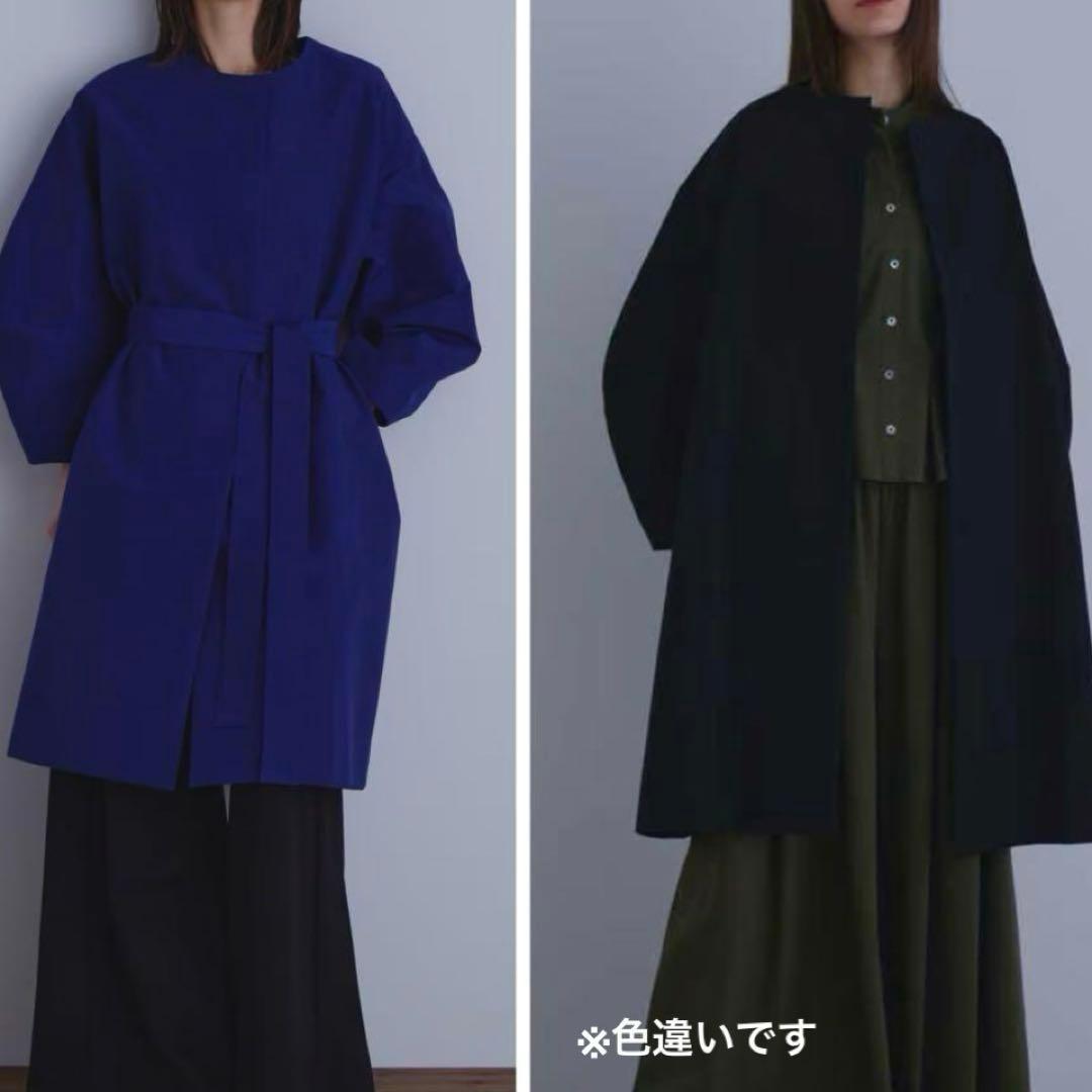 ルフィル ナイロンコットンクロスノーカラーコート 近年 スプリングコート