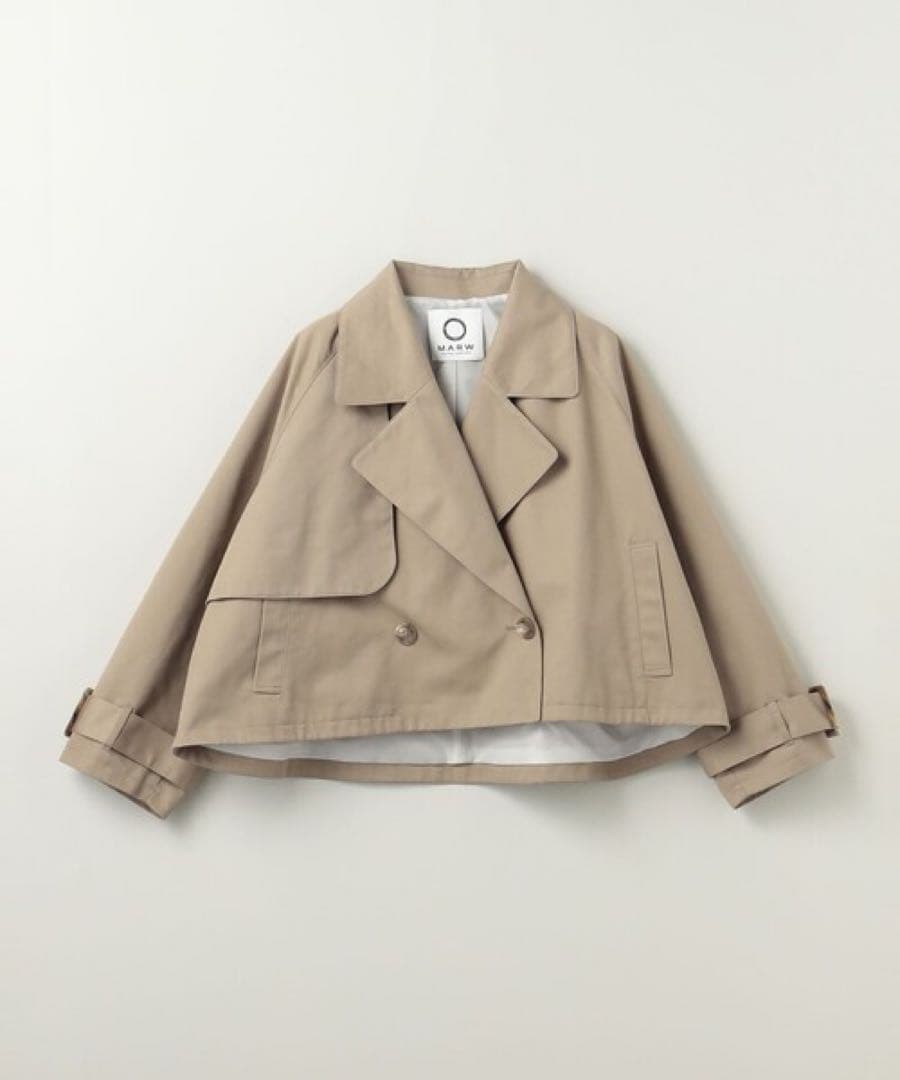 ＜MARW UNITED ARROWS＞ショート トレンチコート