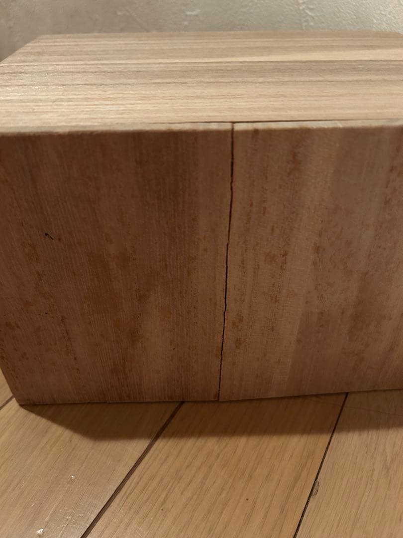 達磨 木彫 山中象堂　朱ヘタリ達磨　中　おしゃれダルマ