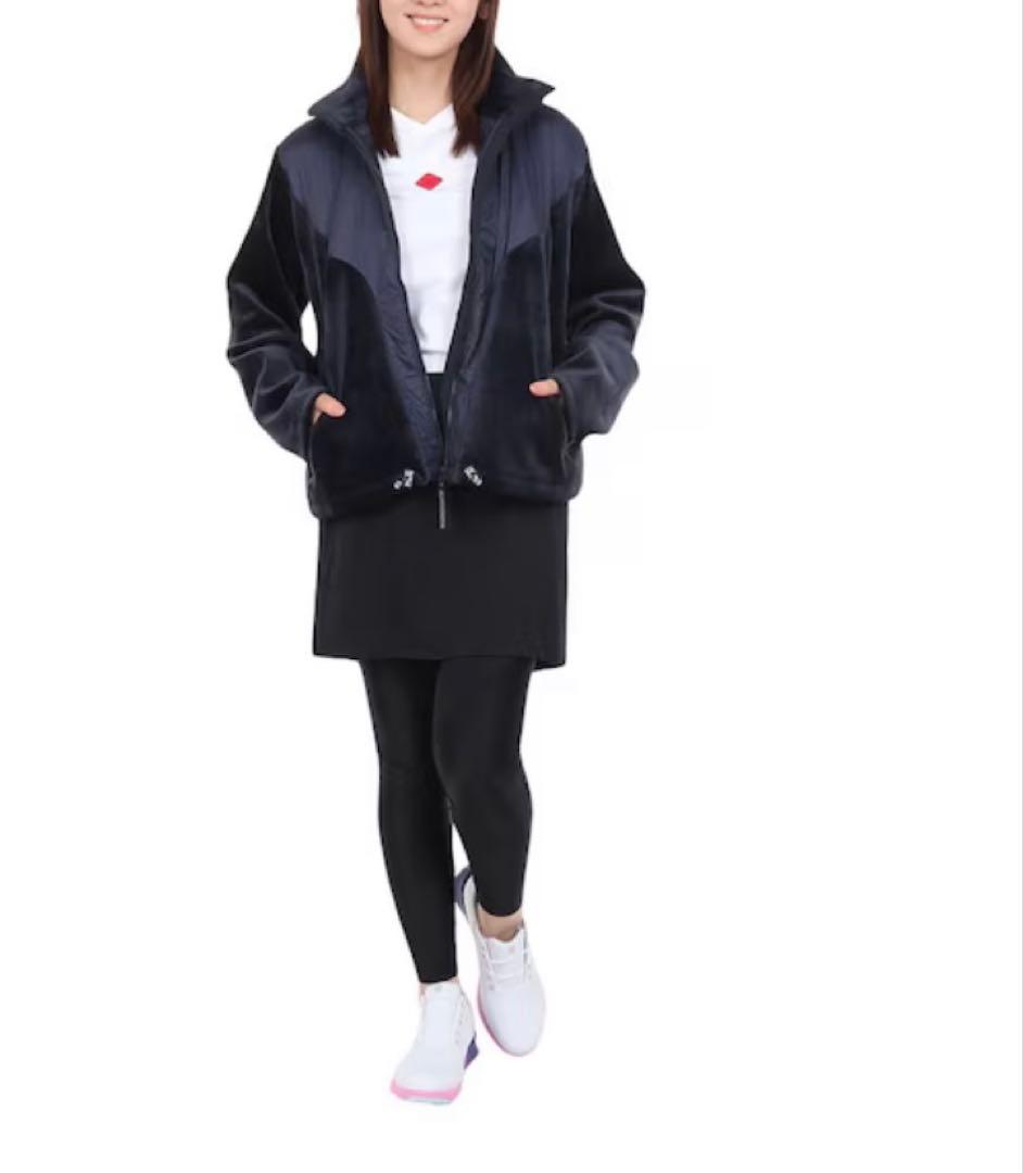 新品　J.LINDEBERGジェイ リンドバーグ レディース ベロアブルゾン M