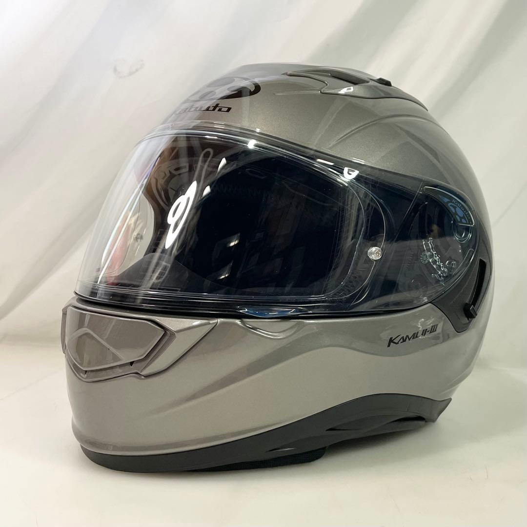 ◎ OGK kabuto KAMUI-3 Lサイズ クールガンメタ ヘルメット