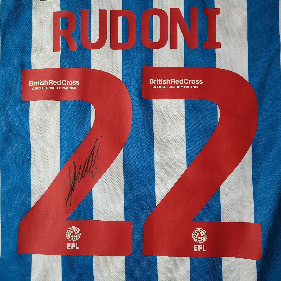 実使用サイン入り ジャック・ルドニ ハダースフィールド・タウン