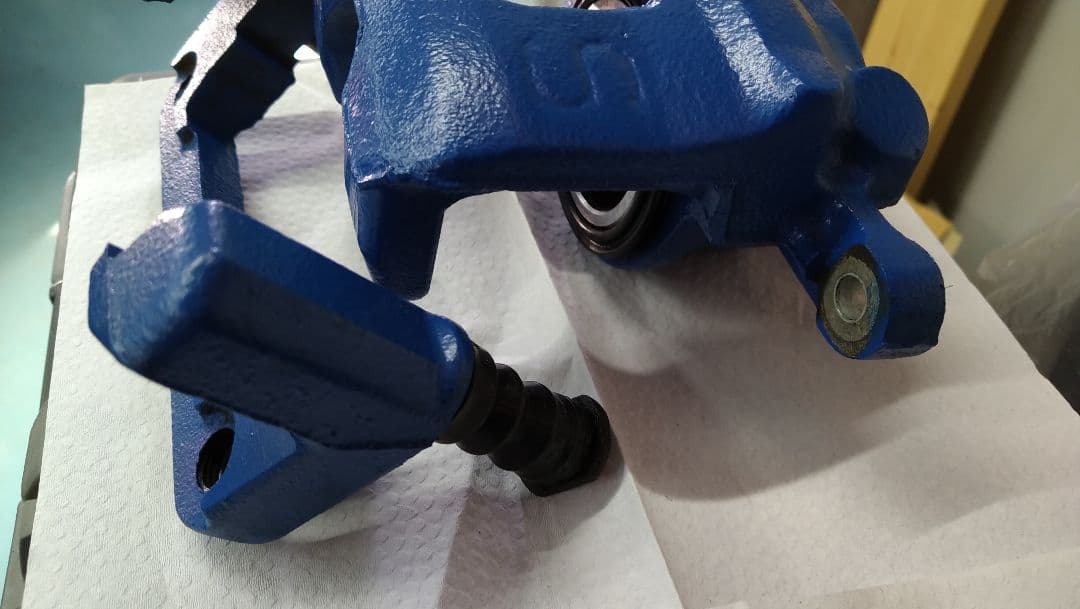 スズキ　ワゴンR　青 ブレーキキャリパー 2個セット