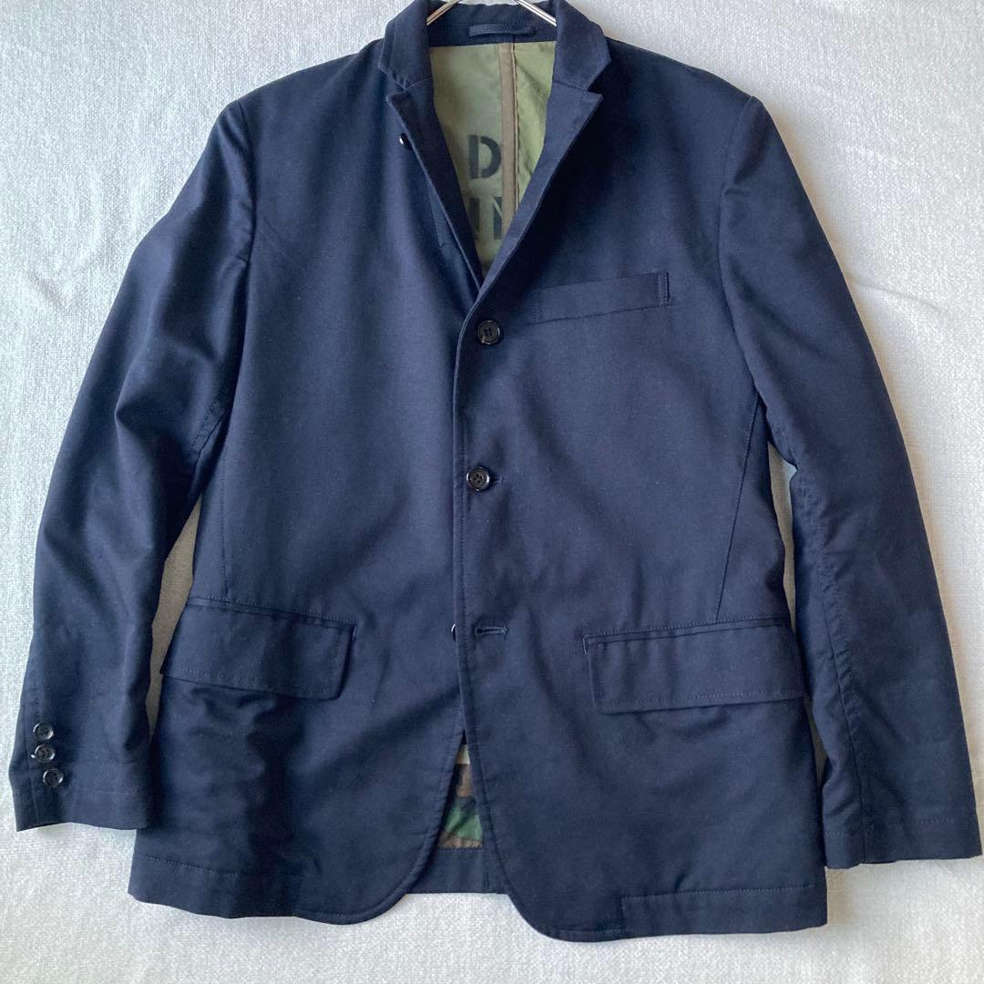美品　コムデギャルソンオム　テーラードジャケット　ネイビー　2019AW