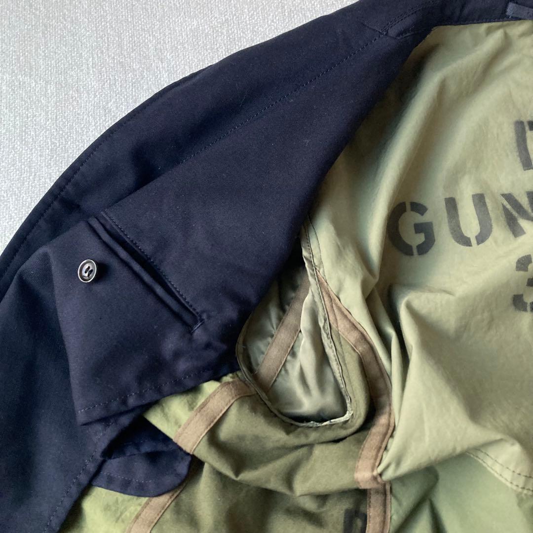 美品　コムデギャルソンオム　テーラードジャケット　ネイビー　2019AW