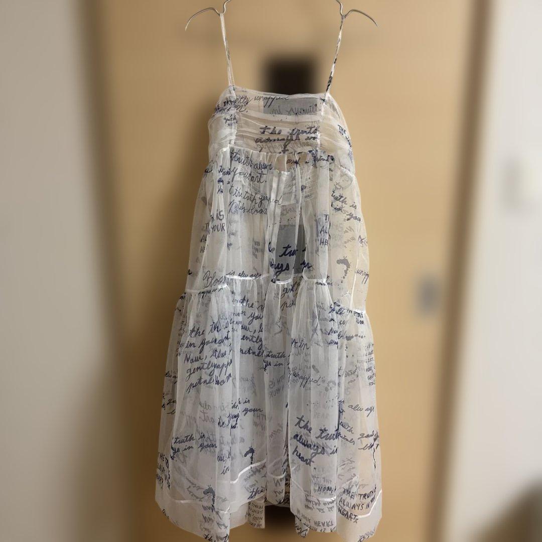 ワンピース ORGANDY TIERED CAMI DRESS / POPPY