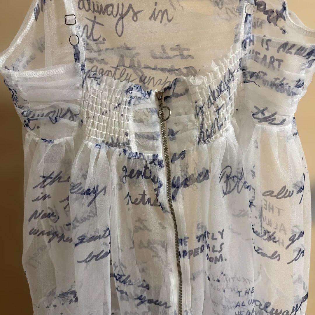 ワンピース ORGANDY TIERED CAMI DRESS / POPPY