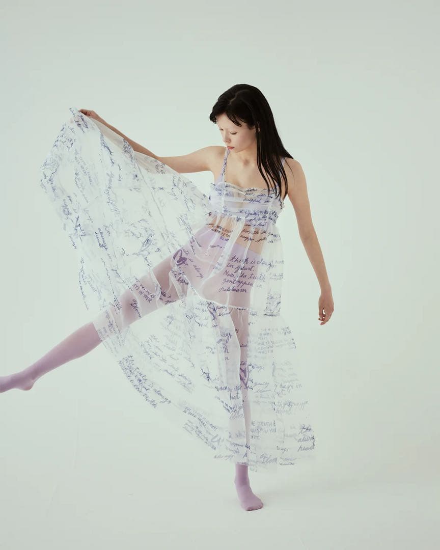 ワンピース ORGANDY TIERED CAMI DRESS / POPPY