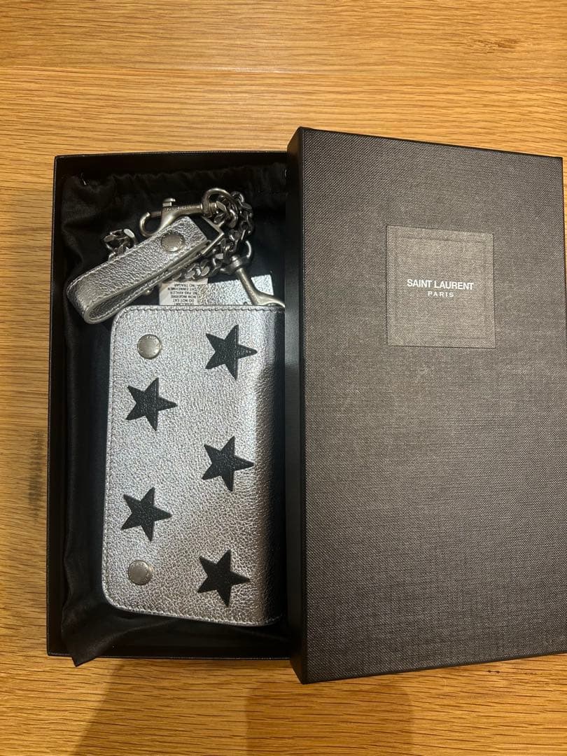 【未使用】 SAINT LAURENT PARIS WALLET