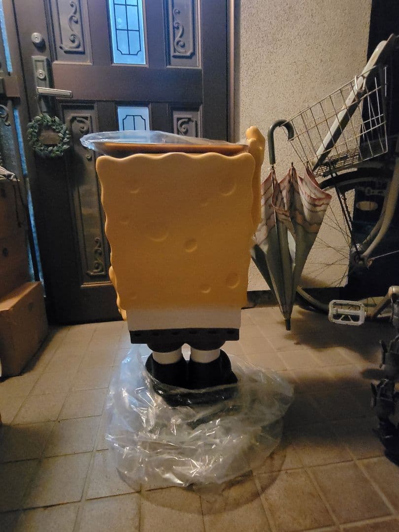 新品 即日発送!! スポンジボブ 大型 フィギュア テーブル ディスプレイ 置物