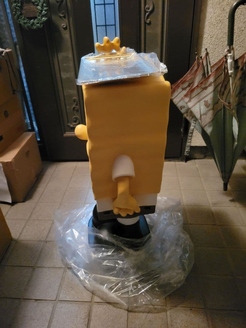 新品 即日発送!! スポンジボブ 大型 フィギュア テーブル ディスプレイ 置物