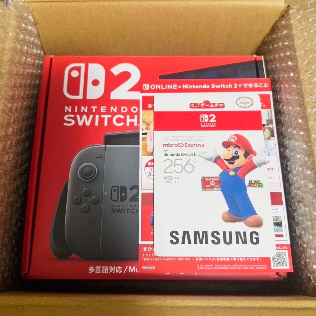 Nintendo Switch 2 多言語版+ 256GB microSDカード