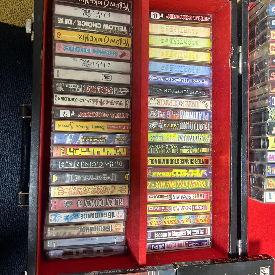 レゲエmixテープケースセット　全81個　希望金額があればコメントお願いします