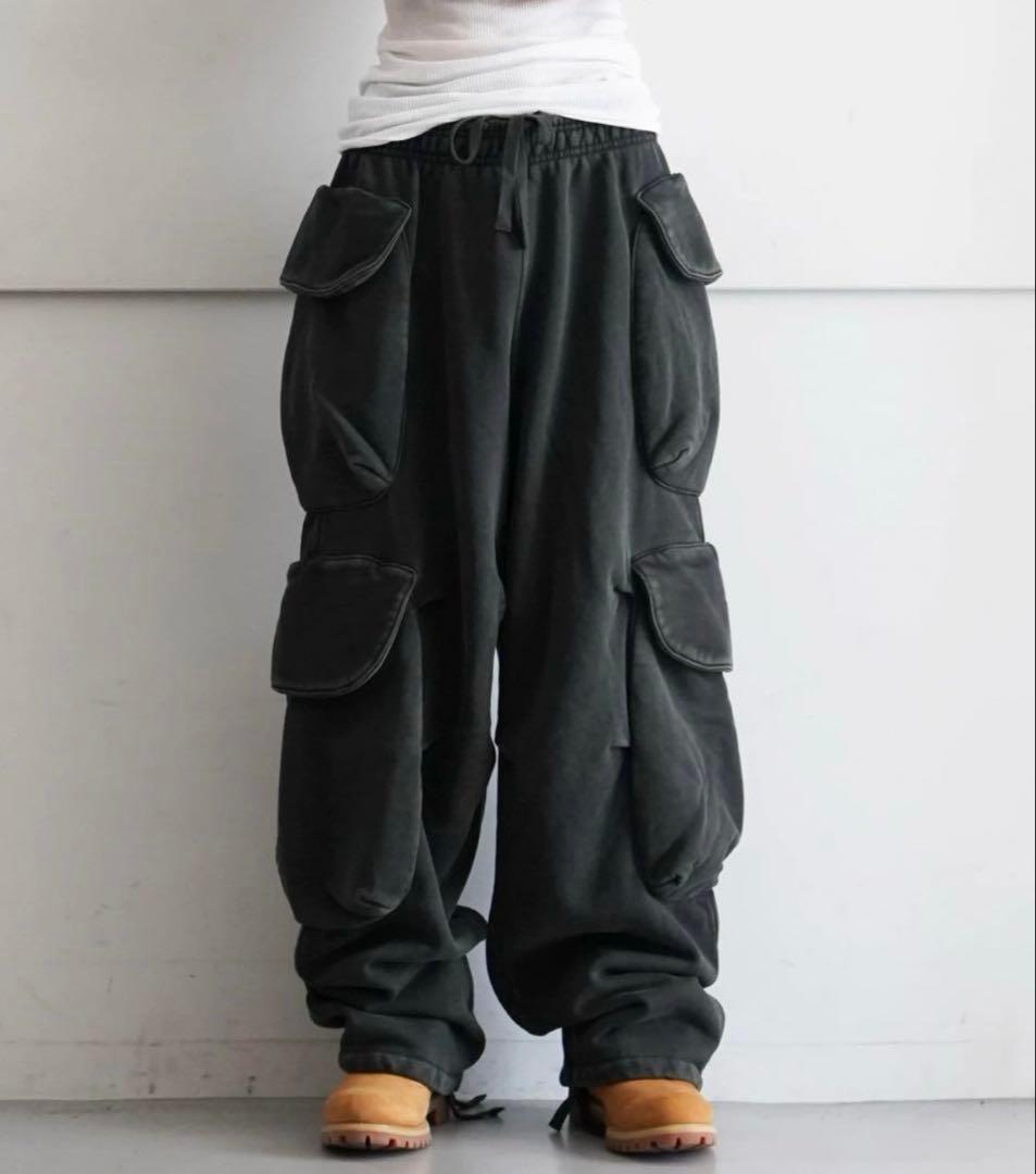 ENTIRE STUDIOS HEAVY GOCAR スウェットカーゴパンツ