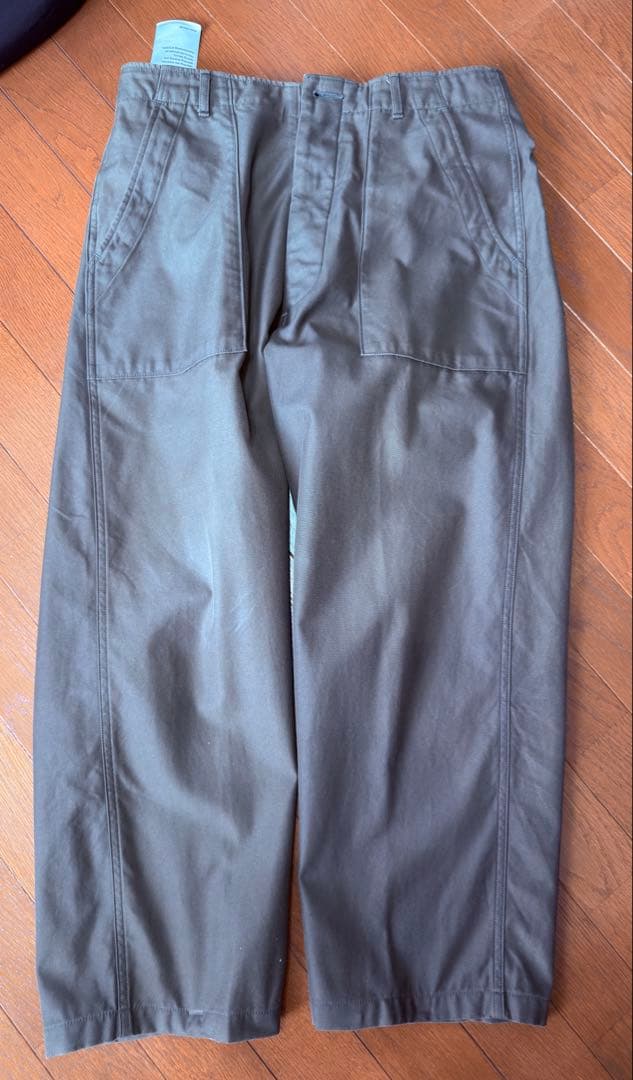 2/1まで【CIOTA / シオタ】スビンコットン ベイカーパンツ(初期)