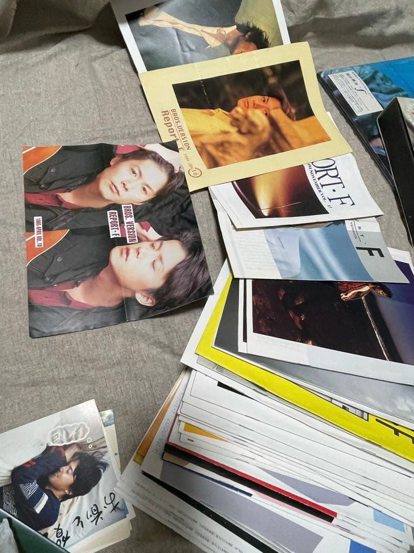 福山雅治　初期会報　グッズ　写真集　限定版　非売品　切抜き　まとめ売り