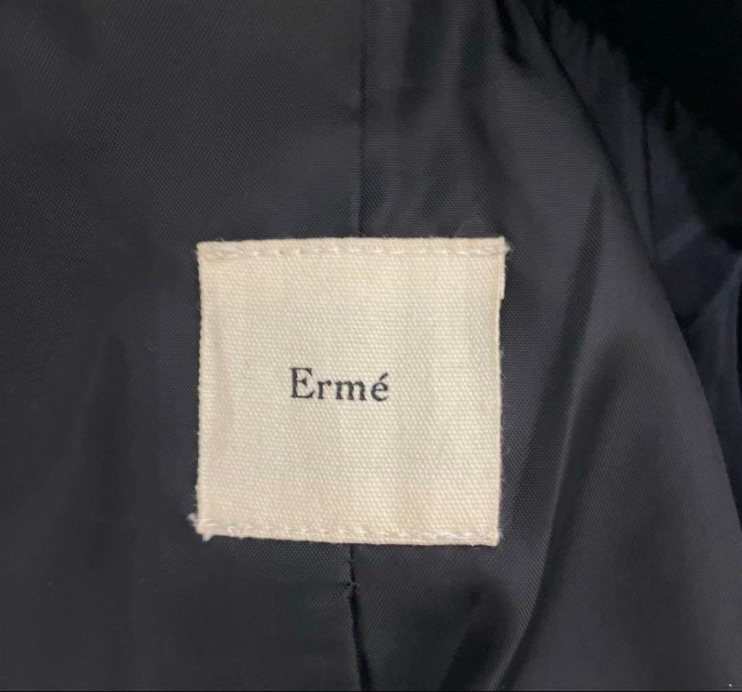 Erme エルメ　ウールポンチョコート