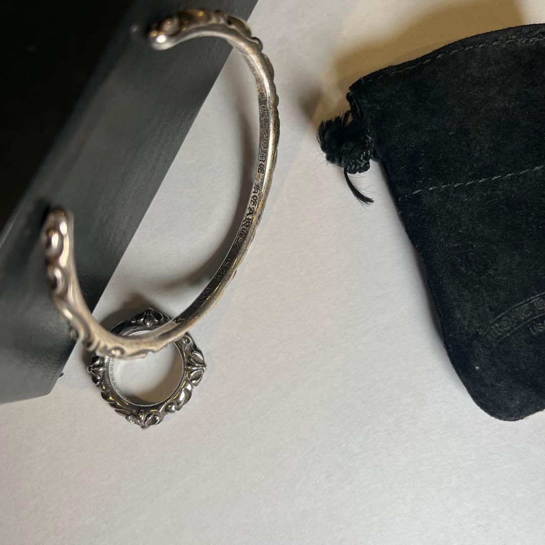 クロムハーツ　シルバー バングル リング セット　レディース