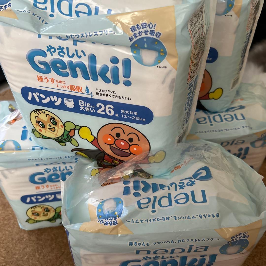 nepia Genki! パンツ Big 26枚入り　6袋