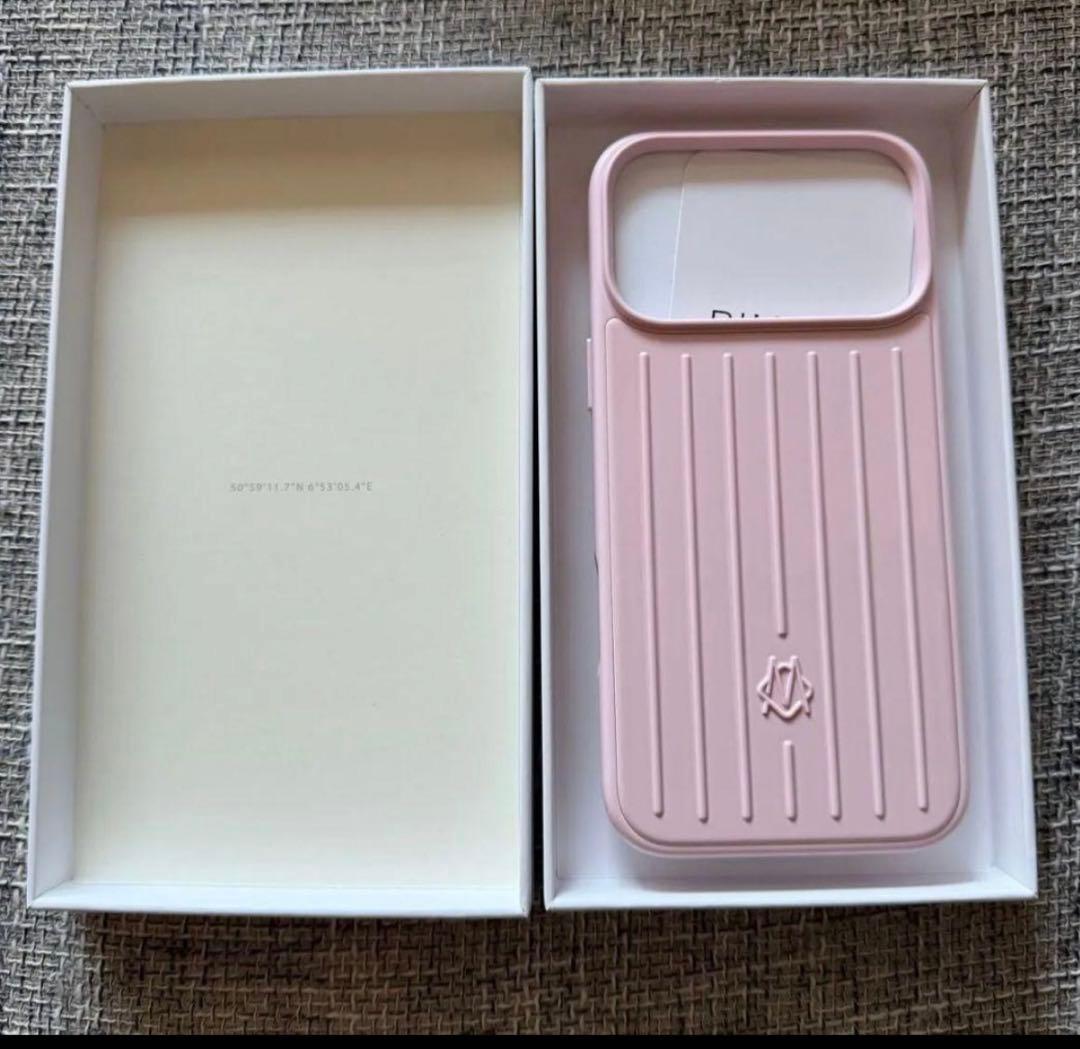 RIMOWA iPhone 17 Pro ケース バレリーナ ピンク