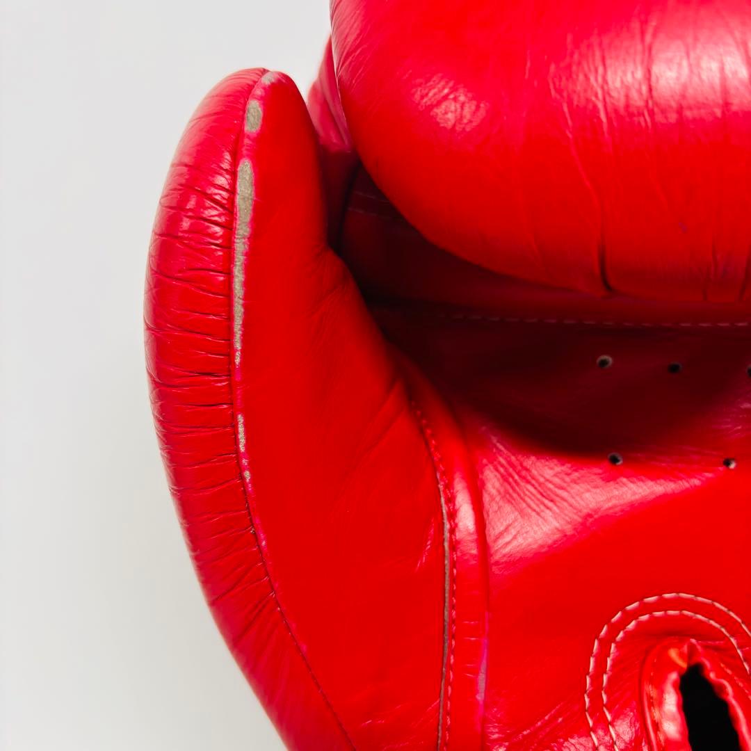 TWINS SPECIAL キックボクシンググローブ 16oz レッド 本革製