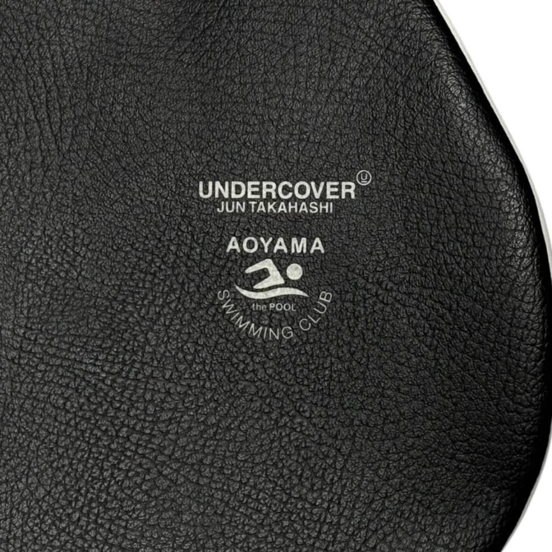 美品 アンダーカバー POOL青山 黒猫 大判 PVCポーチ