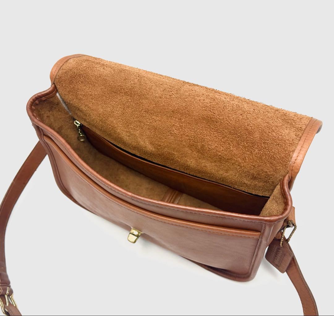 COACH オールドコーチ ビンテージ ショルダーバッグ ブラウン