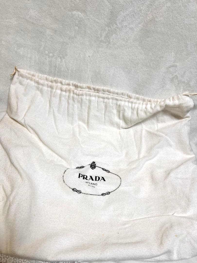 PRADA ゼブラ　バッグ　クリーニング済