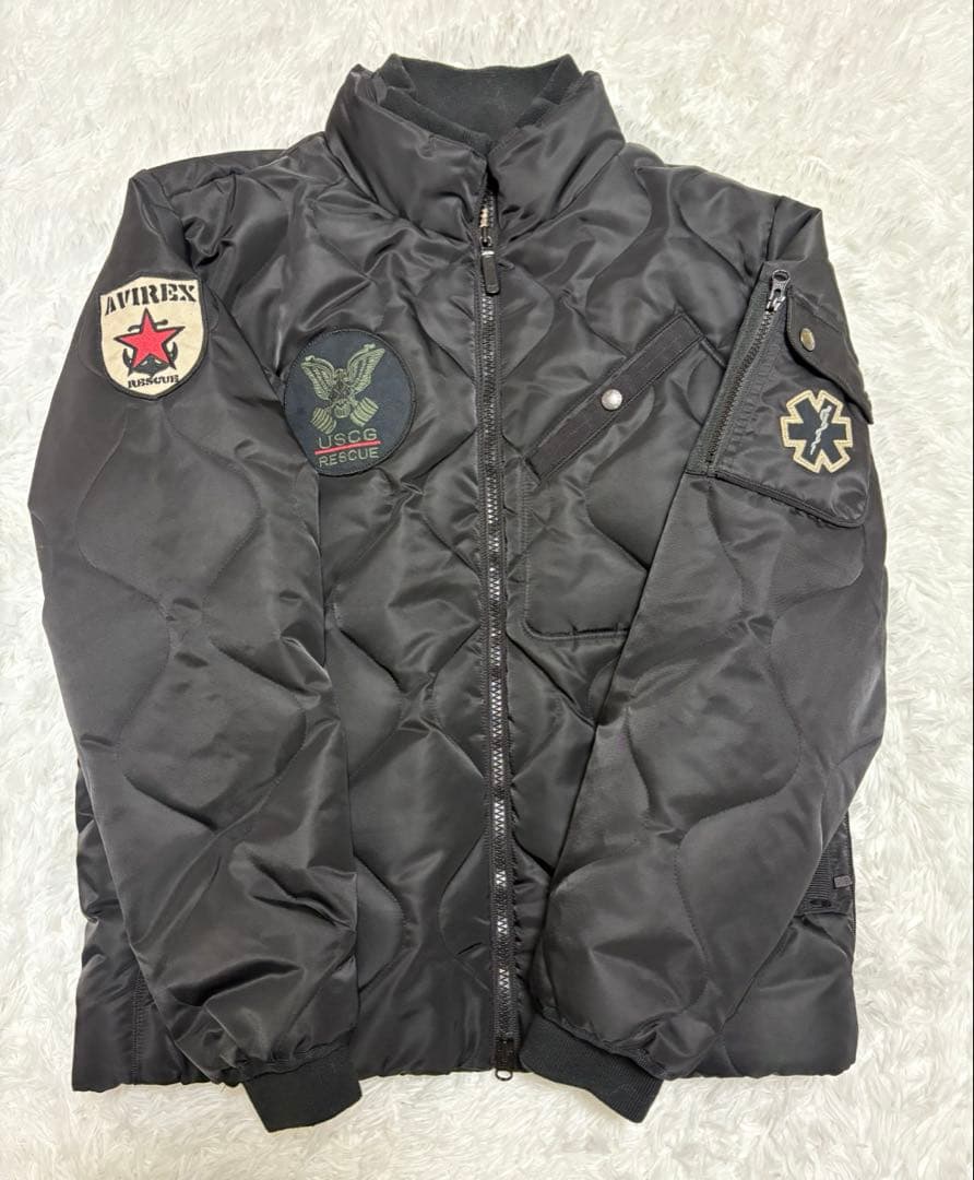 AVIREX / アヴィレックス キルティングジャケット USCG