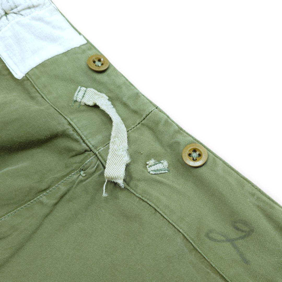 【60s】 イギリス軍 コンバットトラウザー ビンテージ カーゴパンツ