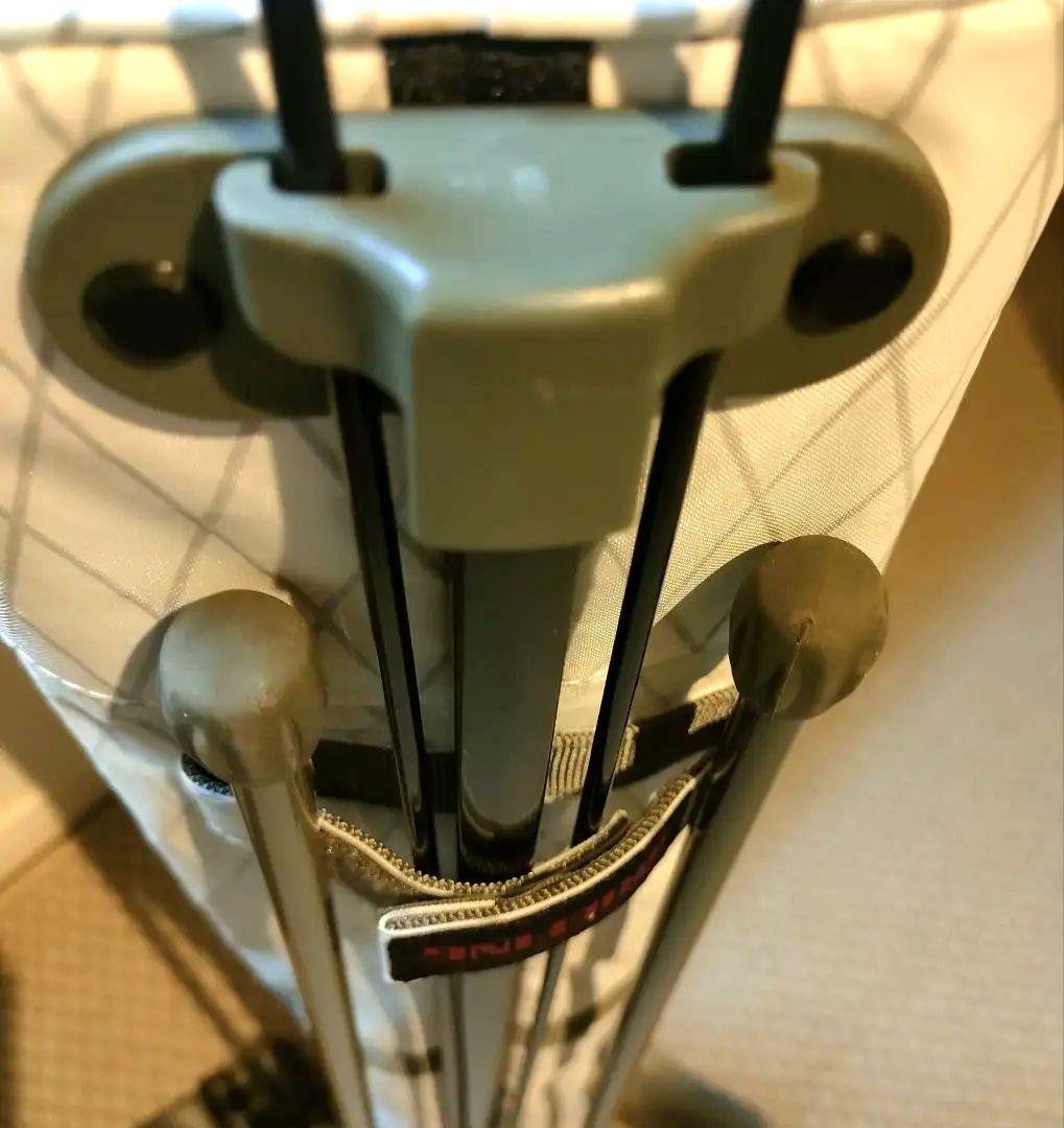 【美品】BRIEFING ブリーフィングセルフスタンドバッグ ホワイト