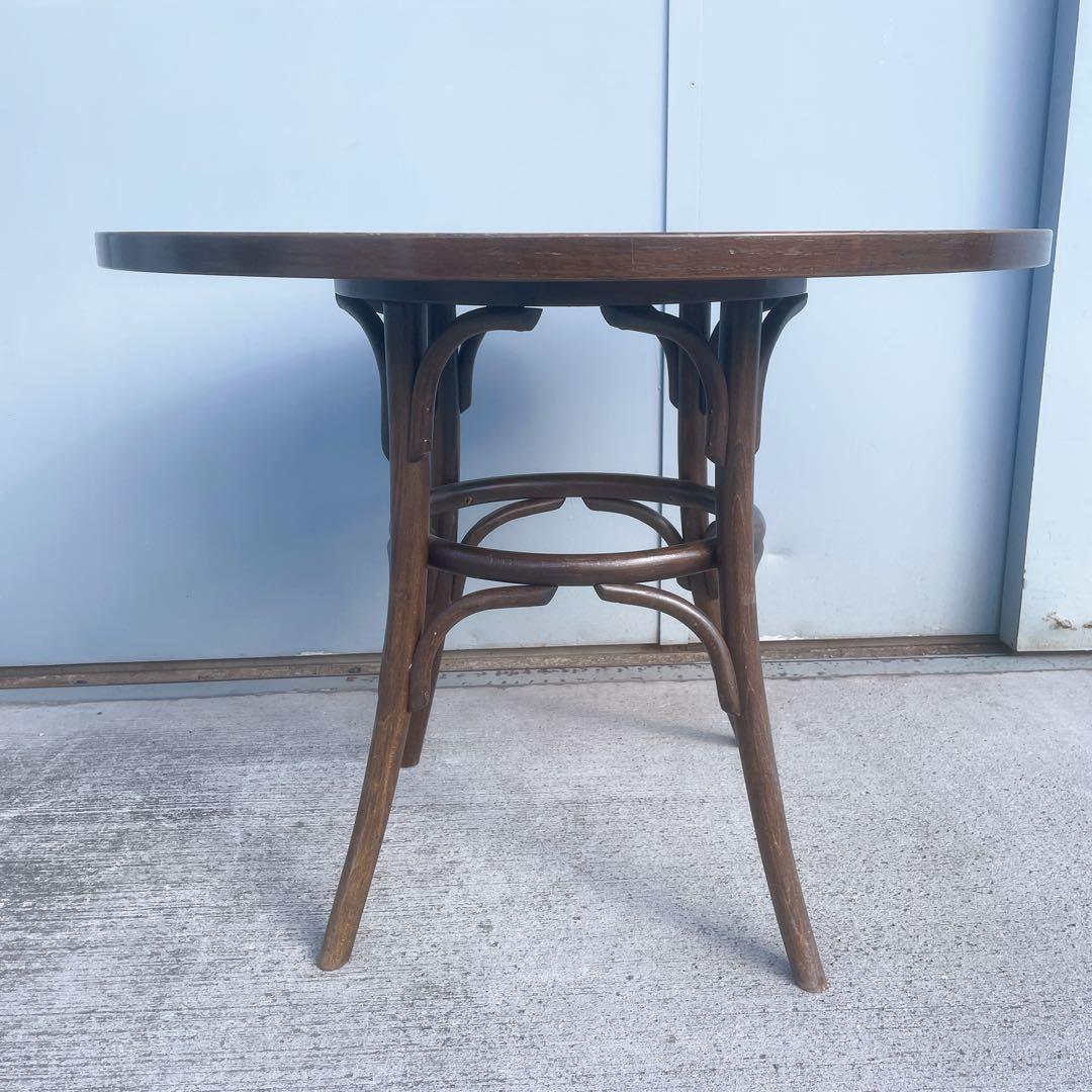 【夢魔様】AIDEC アンテークカフェテーブル ラウンドテーブル ポーランド製