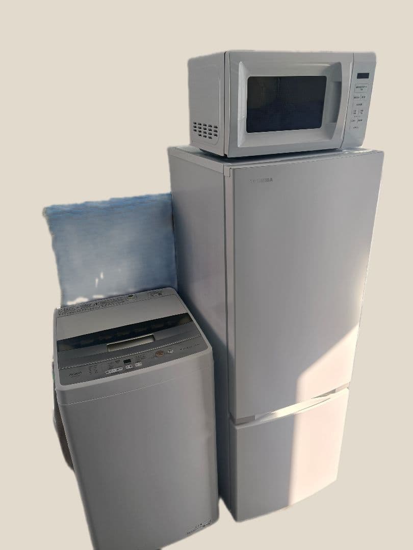 TOSHIBA 冷蔵庫・洗濯機・電子レンジセット